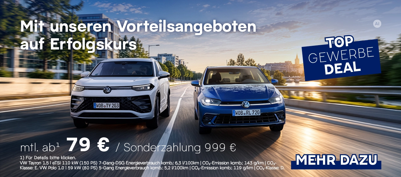 Gewerbeleasing VW 