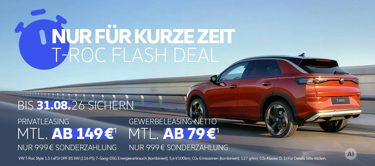 T-Roc Flash Deal
