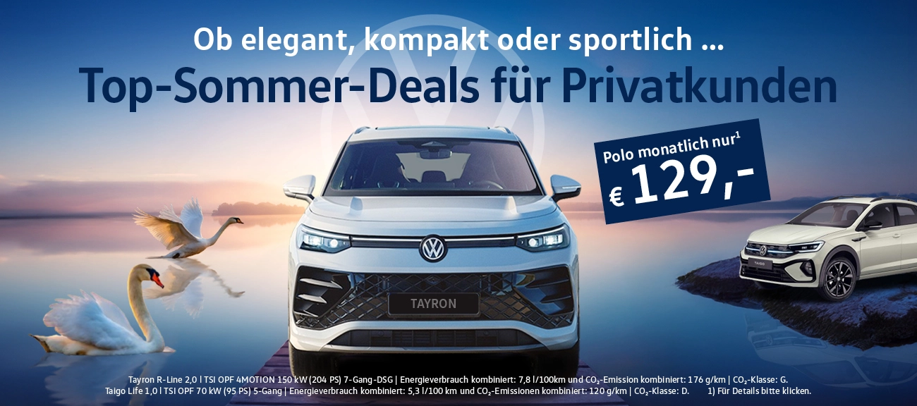 VW Summer Deals Q3