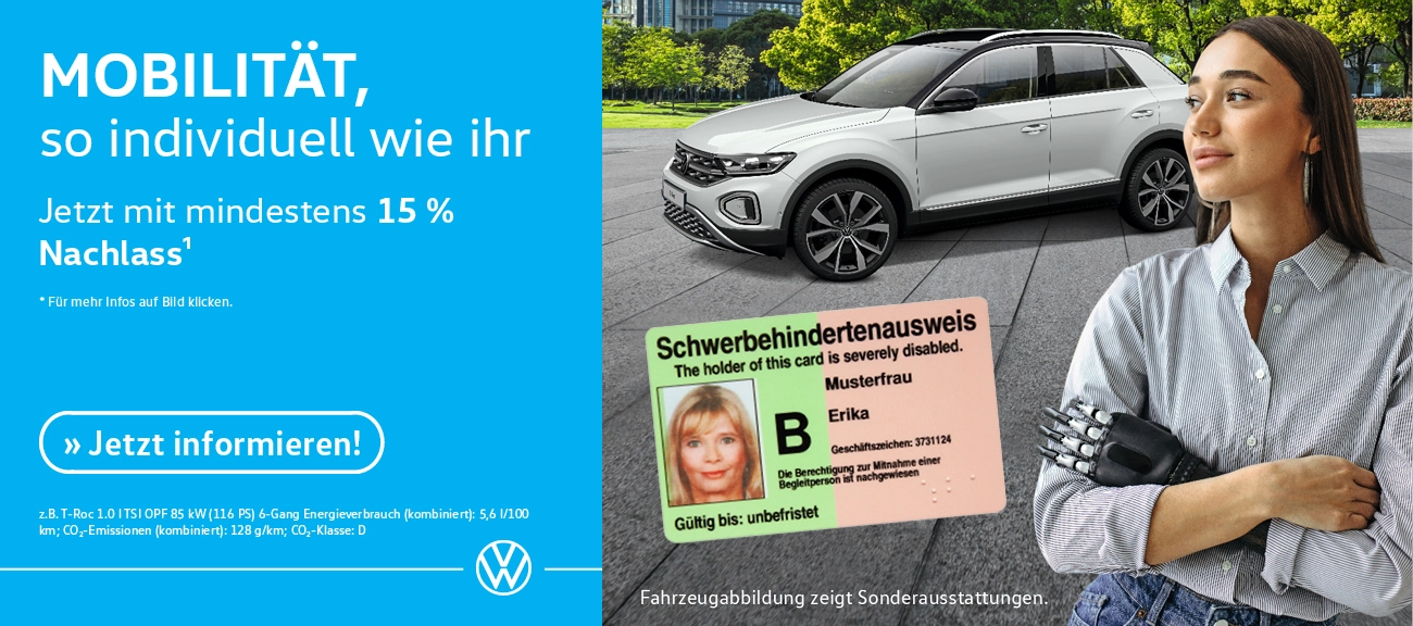 Menschen mit Handicap