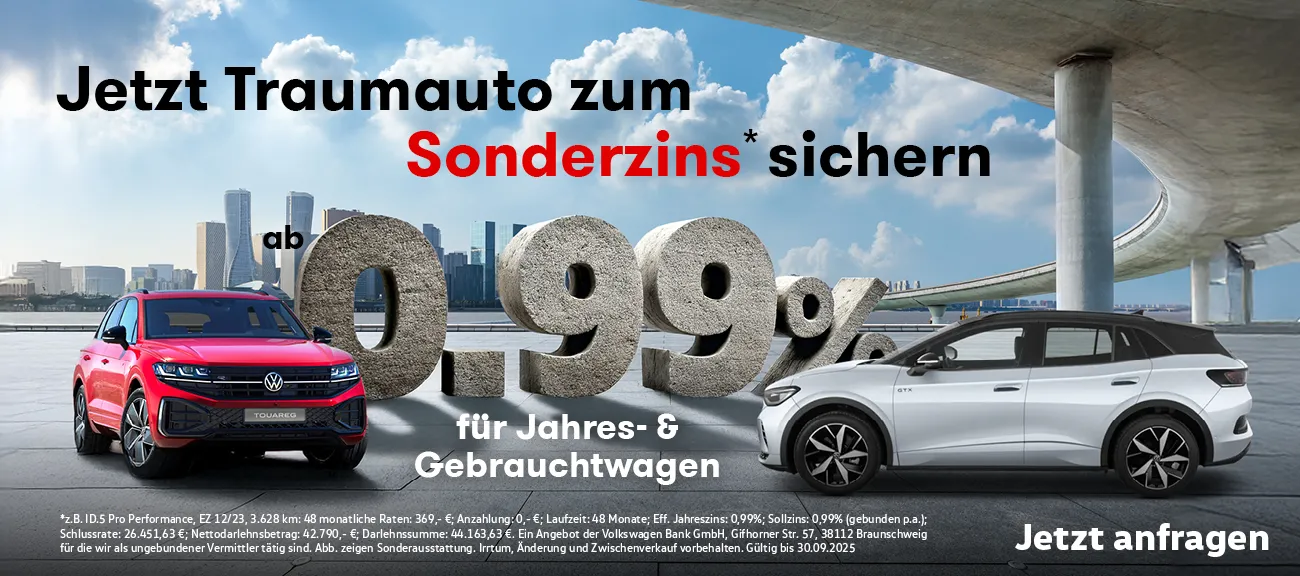 VW VVJ Sonderzins Q3