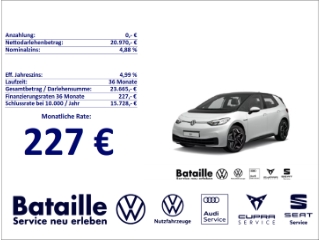 ID.3 Pro Performance HUD StandHZG Navi ACC