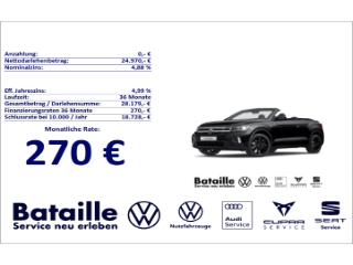 T-Roc Cabriolet 1.5 TSI R-Line Navi ACC Kamera