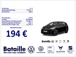 ID.3 Pure Performance StandHZG Navi App-Connect