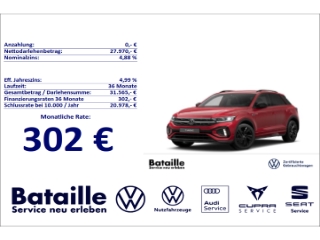 T-Roc 2.0 TDI R-Line AHK Navi Kamera ACC 18 Zoll