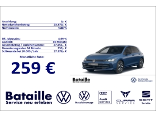 Golf VIII 1.5 TSI Goal ACC SHZ App-Connect