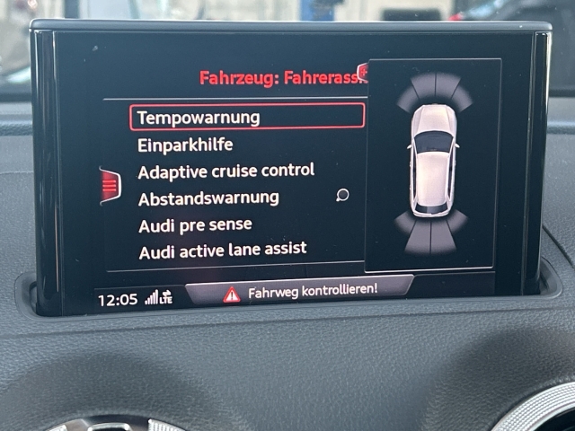 A3 Sportback 40 e-tron Navi ACC Kamera SHZ 18''