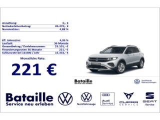 T-Cross 1.0 TSI Goal SHZ GJR ACC App-Connect