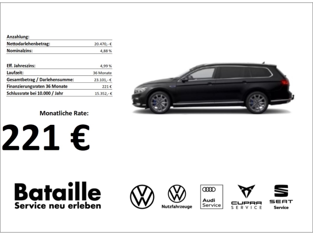 Passat Variant GTE 1.4 TSI Hybrid AHK Pano Navi