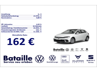 Polo 1.0 TSI Life DSG Pano LED SHZ Klima PDC