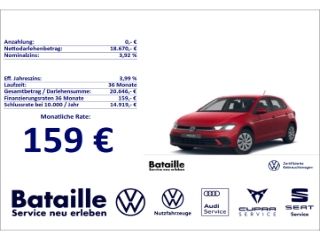 Polo 1.0 Life Klima SHZ GJR 3J Anschlussgarantie
