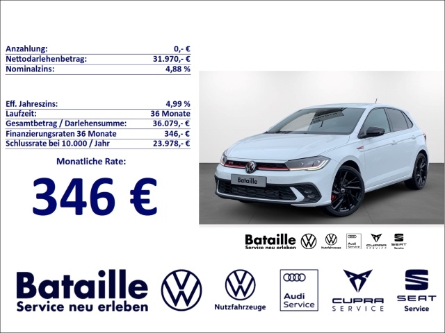 Polo GTI 2.0 TSI Matrix ACC Kam. Side-Assist 18