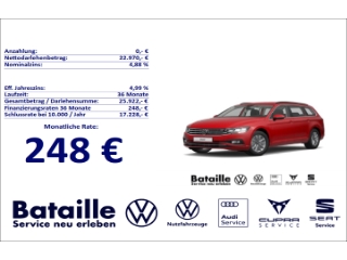 Passat Variant 2.0 TDI Business AHK Navi Kamera