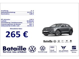 T-Roc 1.5 TSI Style AHK Navi Massagesitze LED