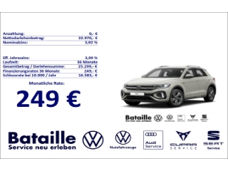 T-Roc 1.0 TSI R-Line AHK ACC SHZ App-Connect