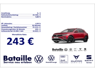 T-Roc 1.5 TSI Life Navi ACC SHZ APP Kamera