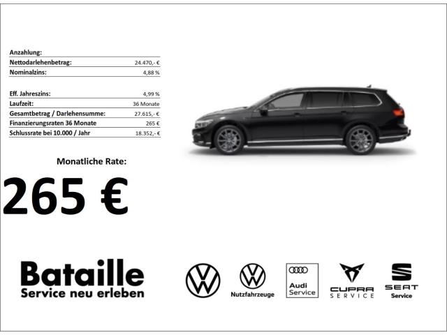Passat Variant GTE 1.4 TSI Hybrid StandHZG AHK