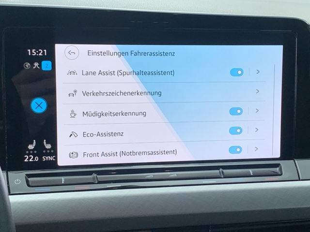 Golf VIII 1.5 TSI Life Navi Rückfahrkam. SHZ