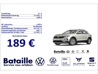 T-Roc 1.0 TSI Life AHK Musikstreaming PDC SHZ
