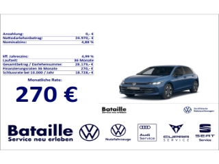Golf VIII 1.5 eTSI Energy AHK Navi ACC Kamera