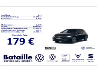 Golf VIII 2.0 TDI Energy AHK Navi 360°Kamera