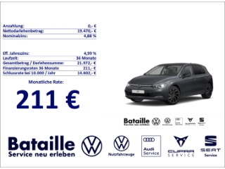Golf VIII 1.5 TSI Active AHK Navi ACC SHZ LED