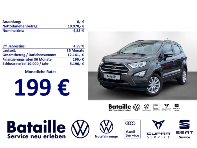 EcoSport 1.0 EcoBoost Trend SHZ LenkradHZG PDC