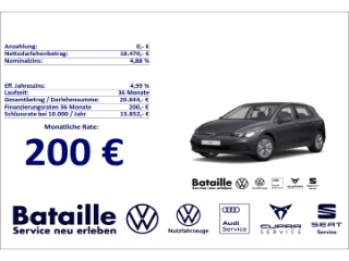 Golf VIII 2.0 TDI Life Navi LED ACC App-Connect