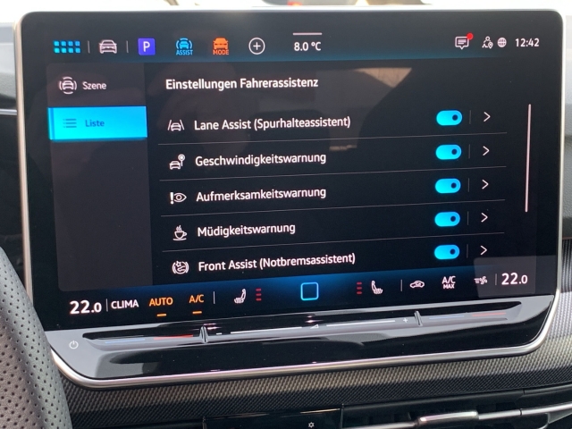 Golf VIII 1.5 TSI R-Line Rückfahrkam ACC SHZ