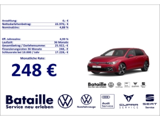 Golf VIII GTE 1.4 eHybrid Navi ACC Kamera Matrix