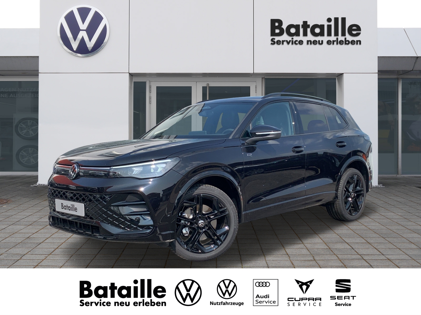 Tiguan 2.0 TDI 4M R-Line AHK Pano Navi Leder ACC