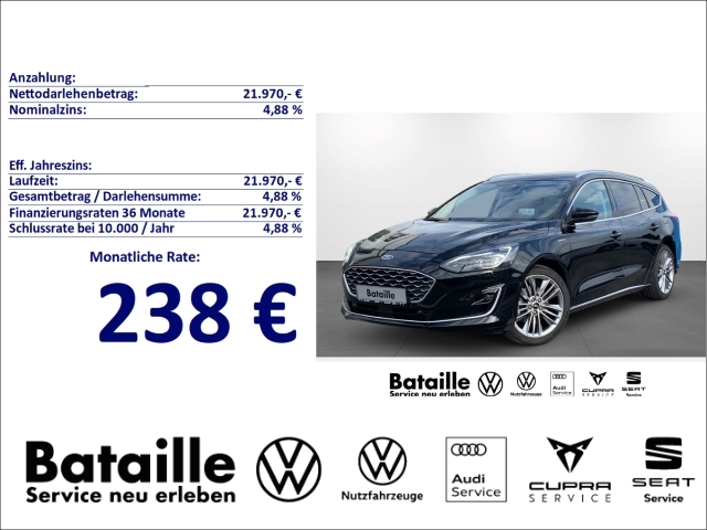 Focus Turnier 1.0 EcoBoost HUD AHK Pano Navi Leder LED