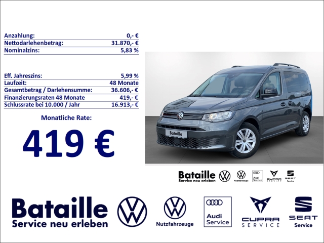 Caddy California 2.0 TDI StandHZG AHK ACC SHZ