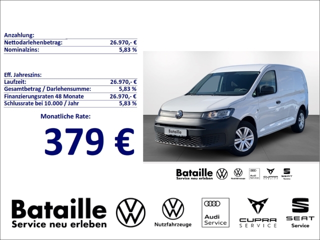 Caddy Maxi 2.0 TDI DAB GRA PDC Bluetooth Klima