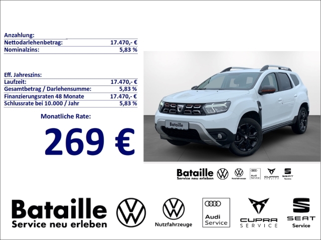 Duster Extreme II 1.3 TCe Navi Area View SHZ