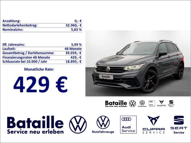 Tiguan 1.4 TSI eHybrid R-Line AHK Matrix RFK