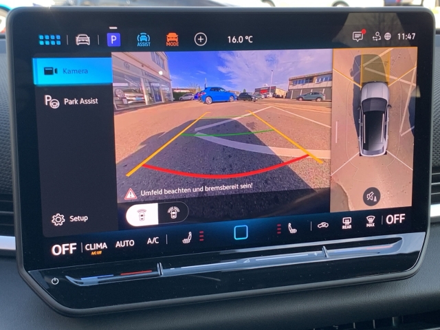 T-Roc 1.5 eTSI R-Line HUD Navi Area View Matrix