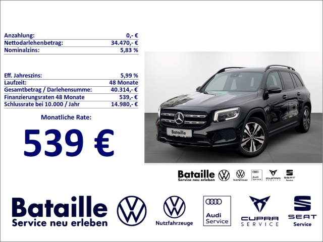 GLB 200 Progressive Navi LED SHZ Kamera GRA