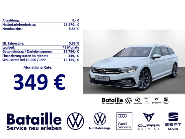 Passat Variant 2.0 TDI R-line AHK Navi R-Kam.