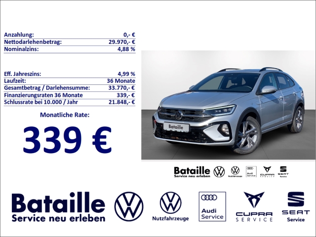 Taigo 1.5 TSI R-Line Navi Matrix Kamera ACC SHZ