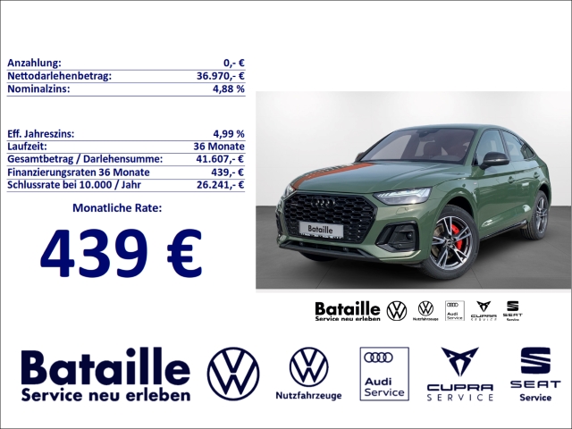 Q5 Sportback 2.0 TFSI quattro S-line Navi Leder