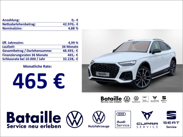 Q5 Sportback 2.0 TDI quattro S-line Pano StandHZG