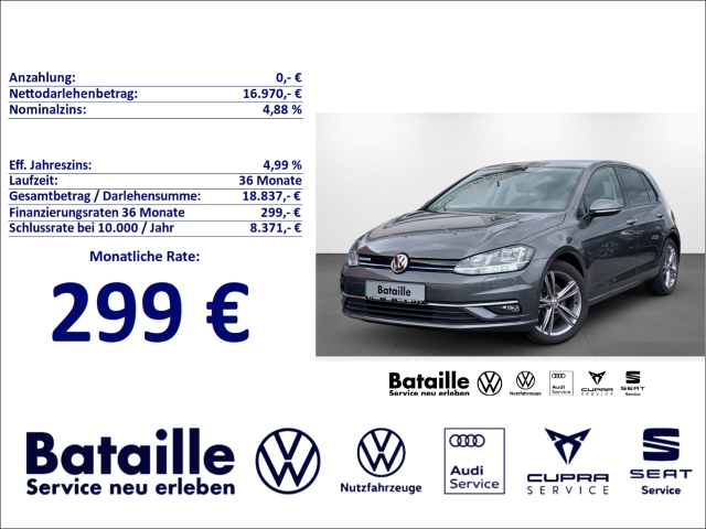 Golf VII 1.5 TSI Join Navi Klima SHZ PDC