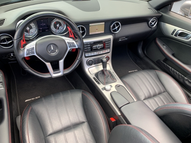 SLK 200 AMG-Line Navi Leder Klima SHZ Temp PDC
