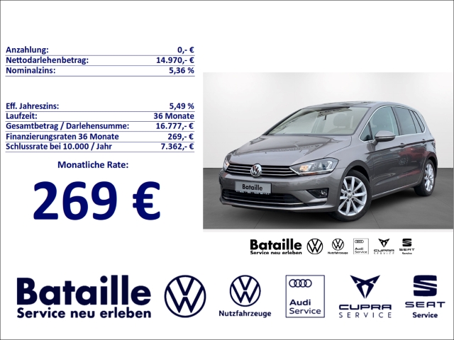Golf Sportsvan 1.4 TSI Highline Navi Xenon SHZ