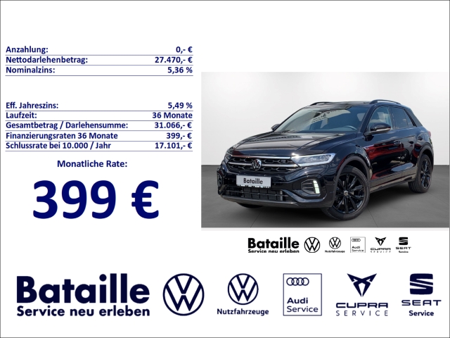 T-Roc 1.5 TSI R-Line Pano Navi Kamera Matrix