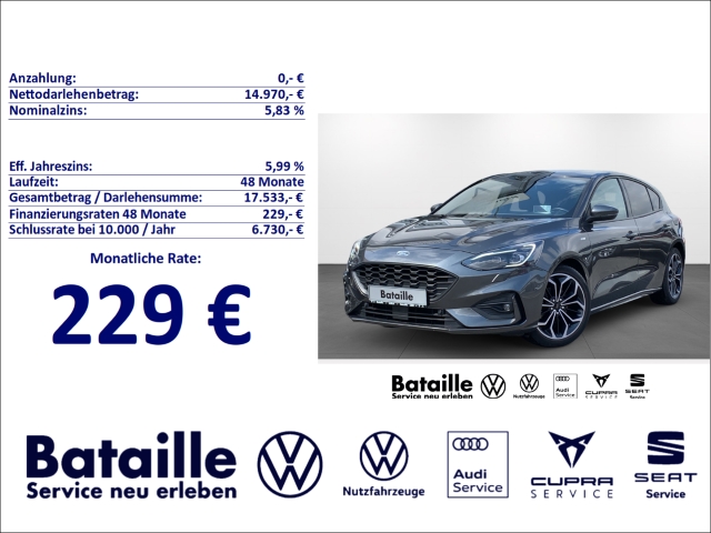 Focus 1.5 EcoBlue ST-Line HUD Pano Navi B&O Kam.