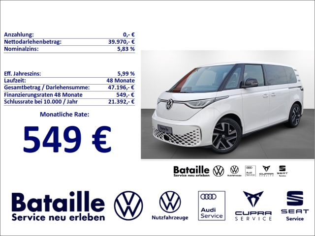 ID. Buzz Pro Navi LED ACC El. Heckklappe Kamera