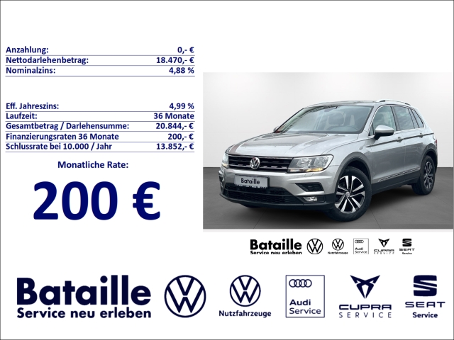 Tiguan 2.0 TDI Comfortline AHK Navi App-Connect
