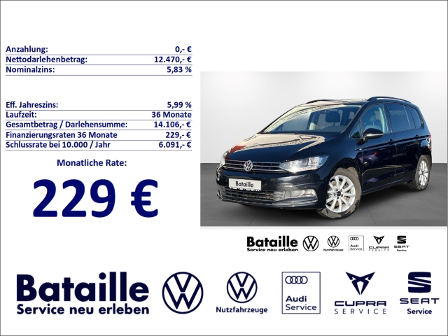 Touran 1.4 TSI Comfortline Klima SHZ PDC